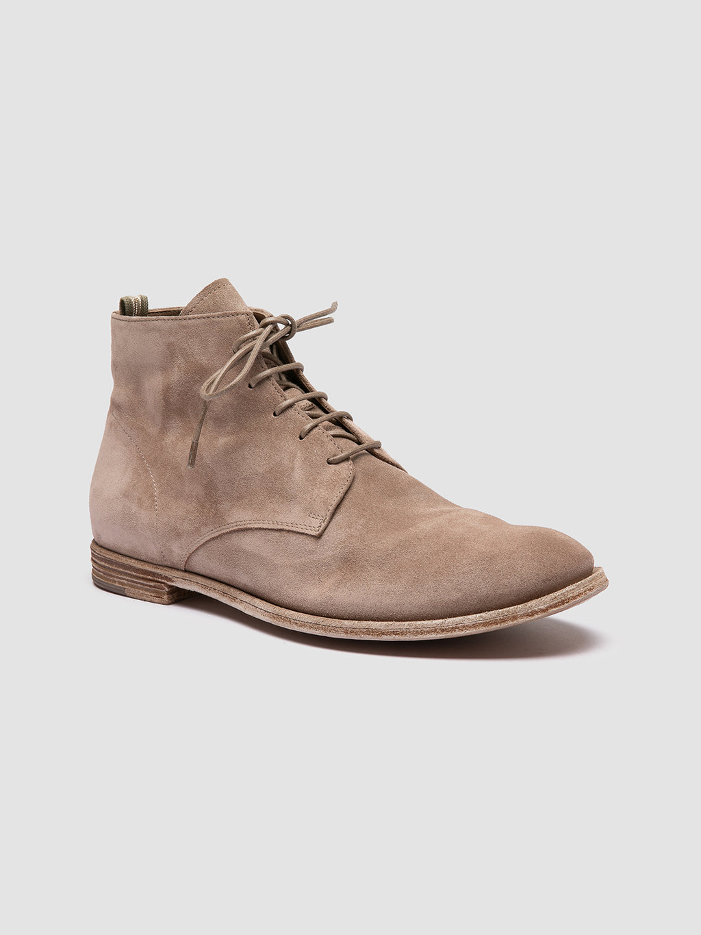 ARCHIVE 513 - beige Wildleder-Schnürstiefel - image 3,side view