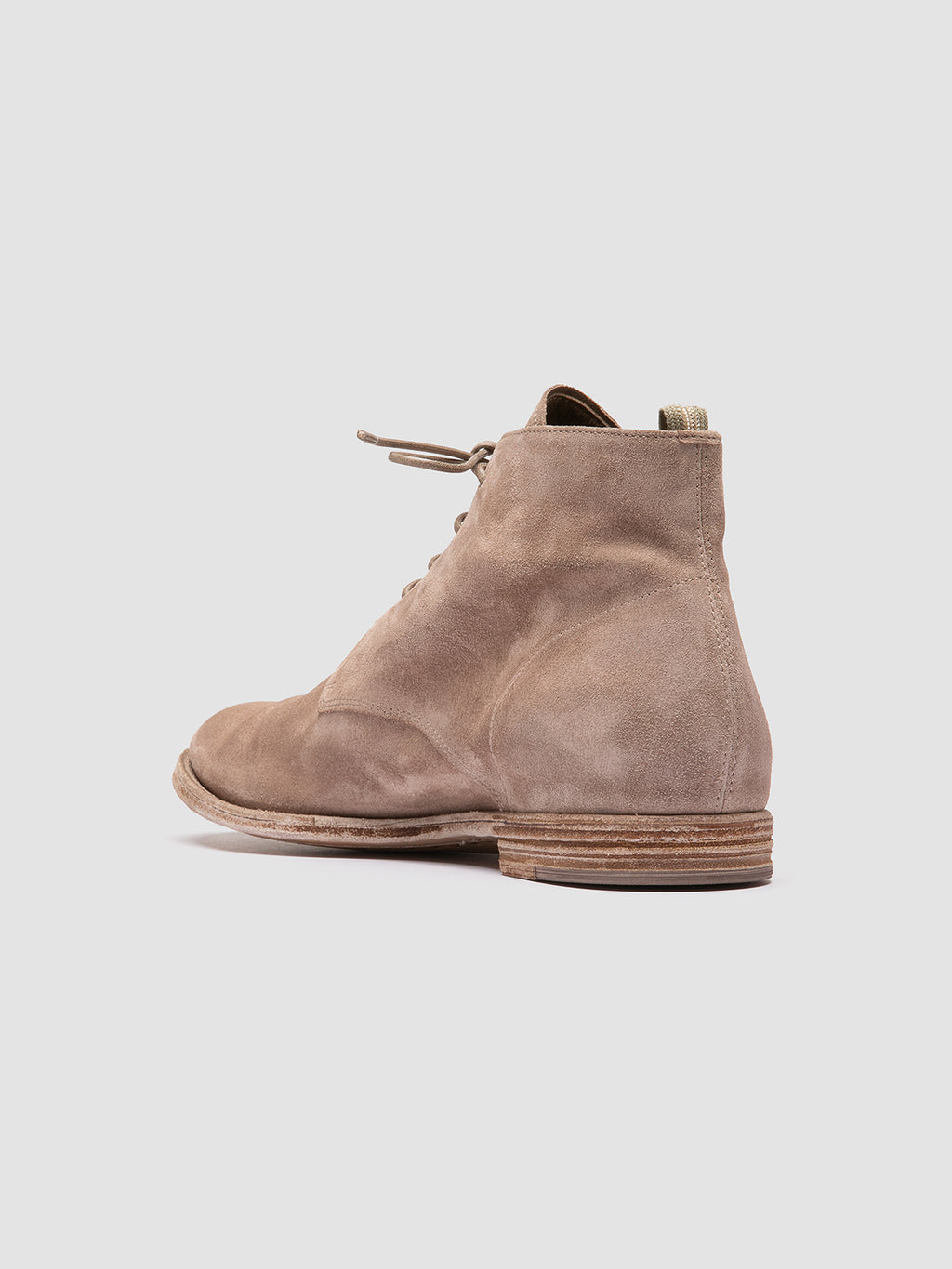 ARCHIVE 513 - beige Wildleder-Schnürstiefel - image 4,side view