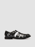 ARCHIVE 521 - Black Leather Sandals - thumb image 1,side view