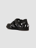 ARCHIVE 521 - Black Leather Sandals - thumb image 4,side view