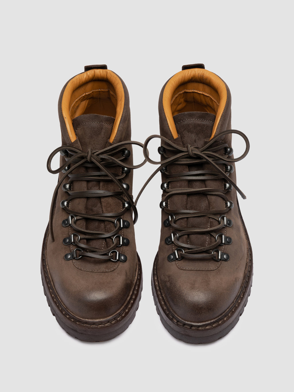 ARTIK FLEXI 002 - Brown Suede Lace Up Boots - image 2,side view