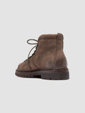 ARTIK FLEXI 002 - Brown Suede Lace Up Boots - thumb image 4,side view