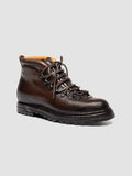 ARTIK 001 - Braune Schnürstiefel aus Leder - thumb image 3,side view