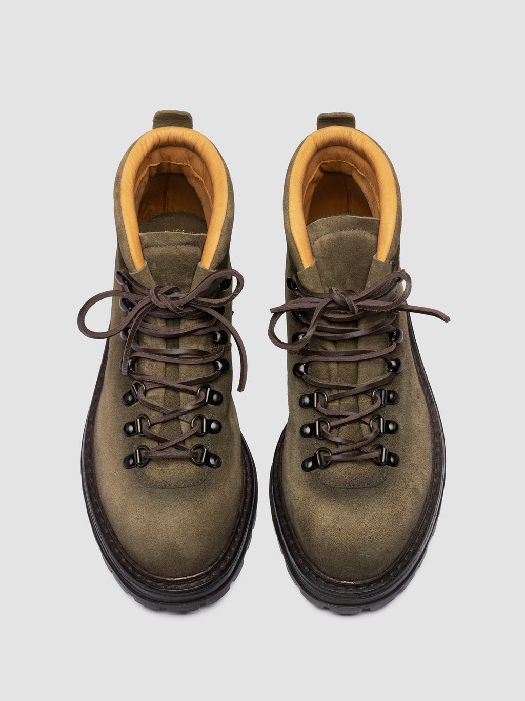 ARTIK 001 - Braune Schnürstiefel aus Wildleder - image 2,side view