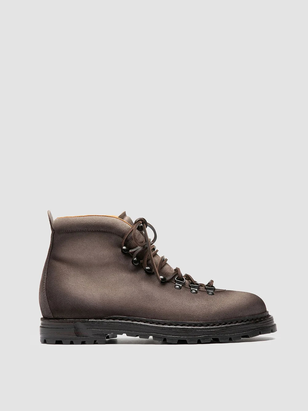 ARTIK 001 - Grey Suede Lace Up Boots - image 1,side view