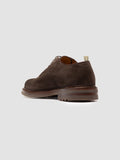 ASTON FLEXI 001 - Braune Derby-Schuhe aus Wildleder - thumb image 4,side view