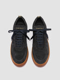 ASSET 001 - Blaue Sneakers aus Wildleder - thumb image 2,side view