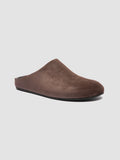 BABOUCHE 001 - braune Pantoletten aus Wildleder - thumb image 3,side view