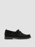 BALFRON FLEXI 003 - Schwarze Bootsschuhe aus Wildleder - thumb image 1,side view