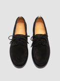 BALFRON FLEXI 003 - Schwarze Bootsschuhe aus Wildleder - thumb image 2,side view