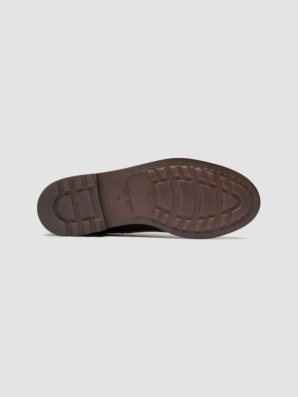 BALATA FLEXI 001 - Brown Leather Derby Shoes - image 5,side view