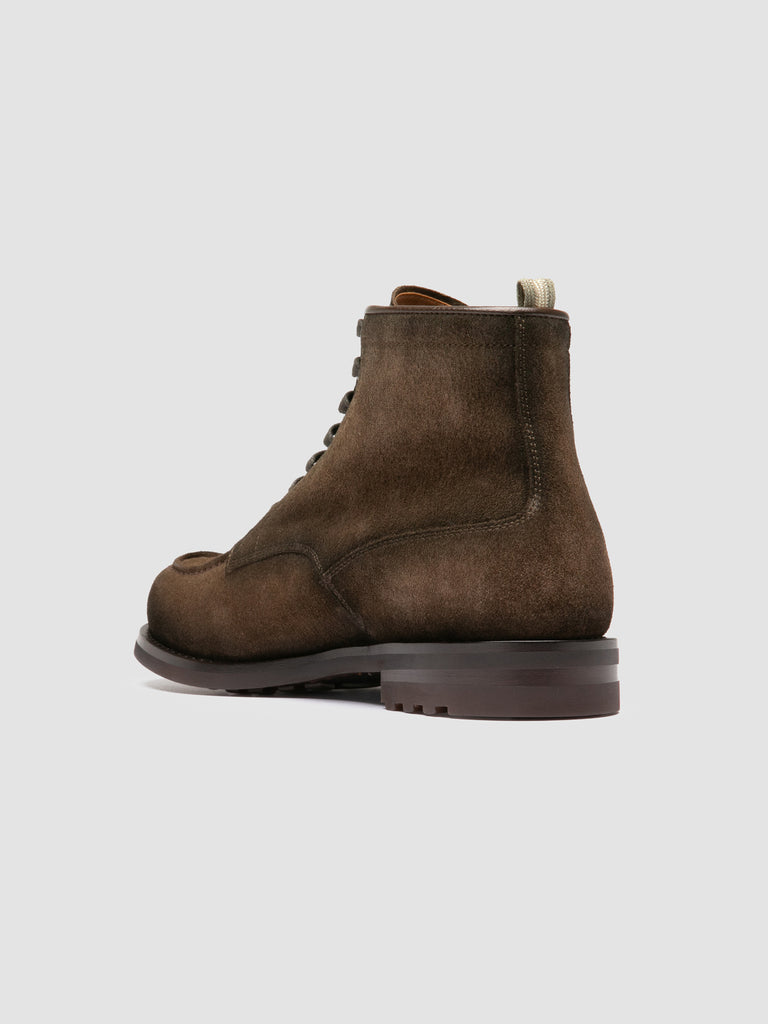 BALATA FLEXI 002 - Brown Suede Lace Up Boots