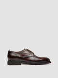 BARITON FLEXI 005 - Burgundy Leather Derby Shoes - thumb image 1,side view