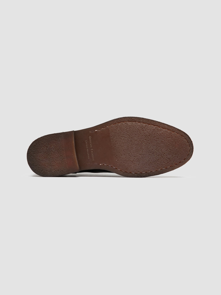 BARITON FLEXI 005 - Burgundy Leather Derby Shoes