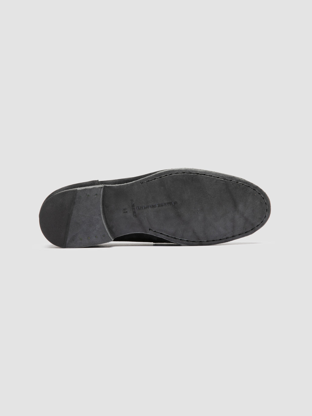 BILT 001 - Schwarze Penny-Loafer aus Wildleder - image 5,side view
