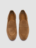 BUG 001 - Braune Penny-Loafer aus Wildleder - thumb image 2,side view