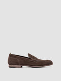 BUG 001 - Braune Penny-Loafer aus Wildleder - thumb image 1,side view