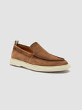 BONES 002 - Brown Suede Loafers - thumb image 3,side view