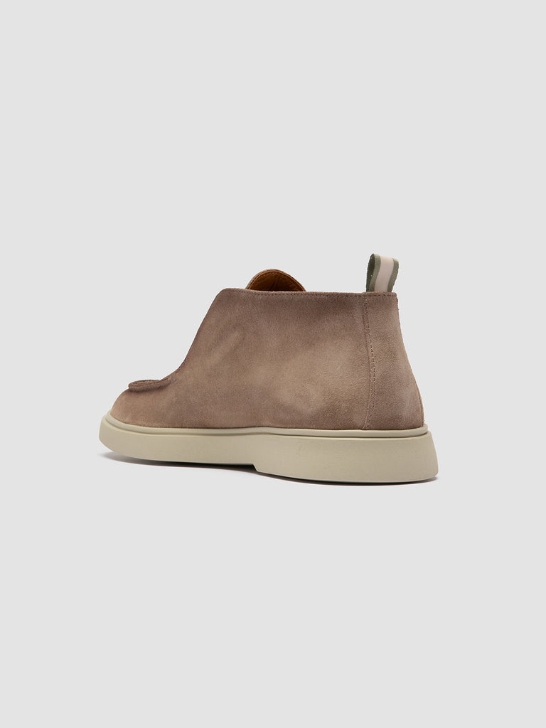 BONES 003 - Beige Suede Chukka Boots