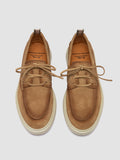 BONES 013 - Camel Suede Boat Shoes - thumb image 2,side view