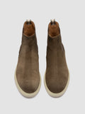 BONES 014 - Grüne Chelsea-Stiefel aus Wildleder - thumb image 2,side view