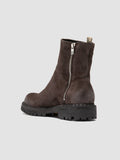 BULLA DD LUG 118 - Brown Suede Zip Boots - thumb image 4,side view