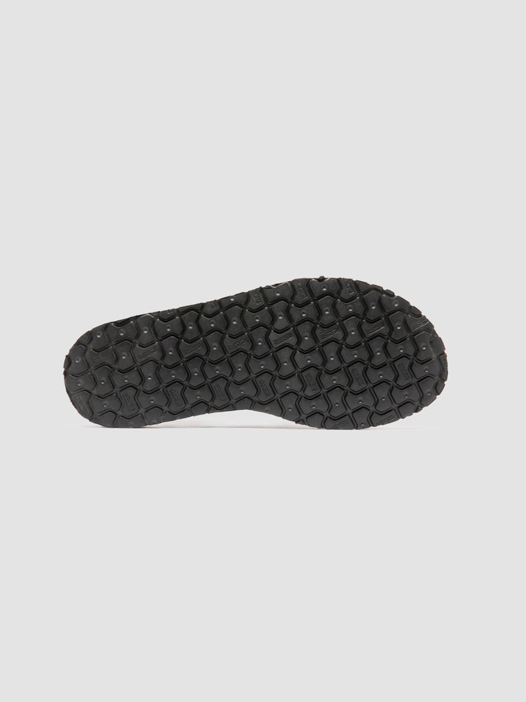 CHIOS 011 - Black Leather Sandals