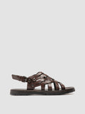 CHIOS 011 - Braune Ledersandalen - thumb image 1,side view
