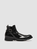 CHRONICLE 068 - Black Leather Zipped Boots - thumb image 1,side view