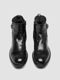 CHRONICLE 068 - Black Leather Zipped Boots - thumb image 2,side view