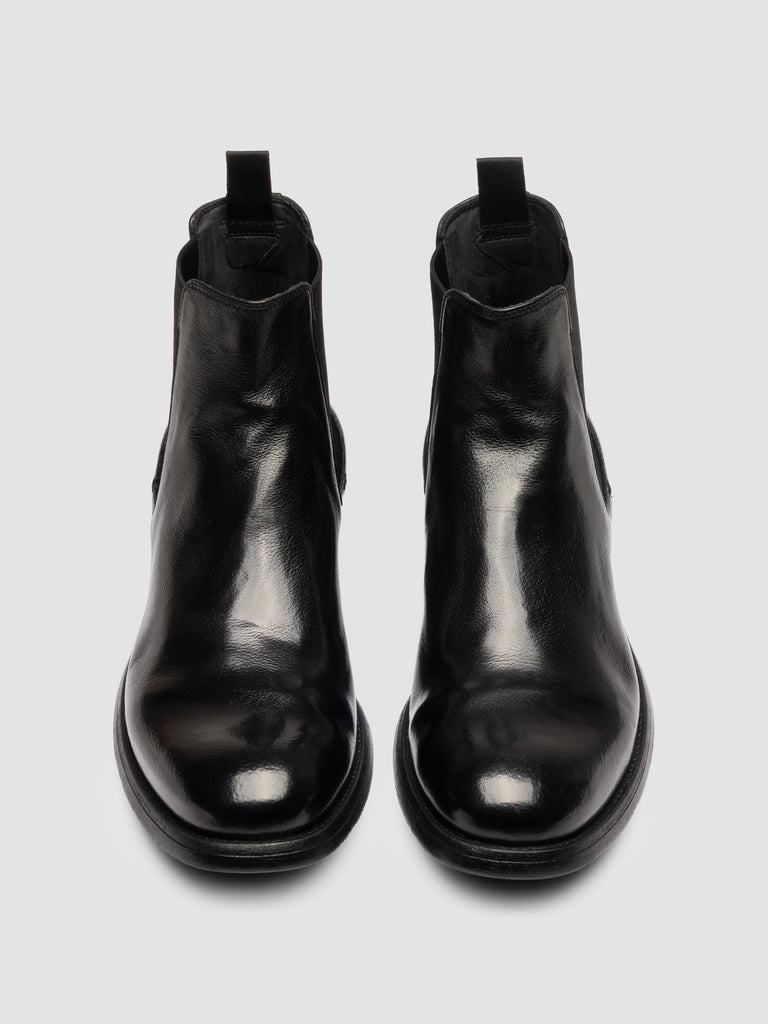 CHRONICLE 074 - Black Leather Chelsea Boots