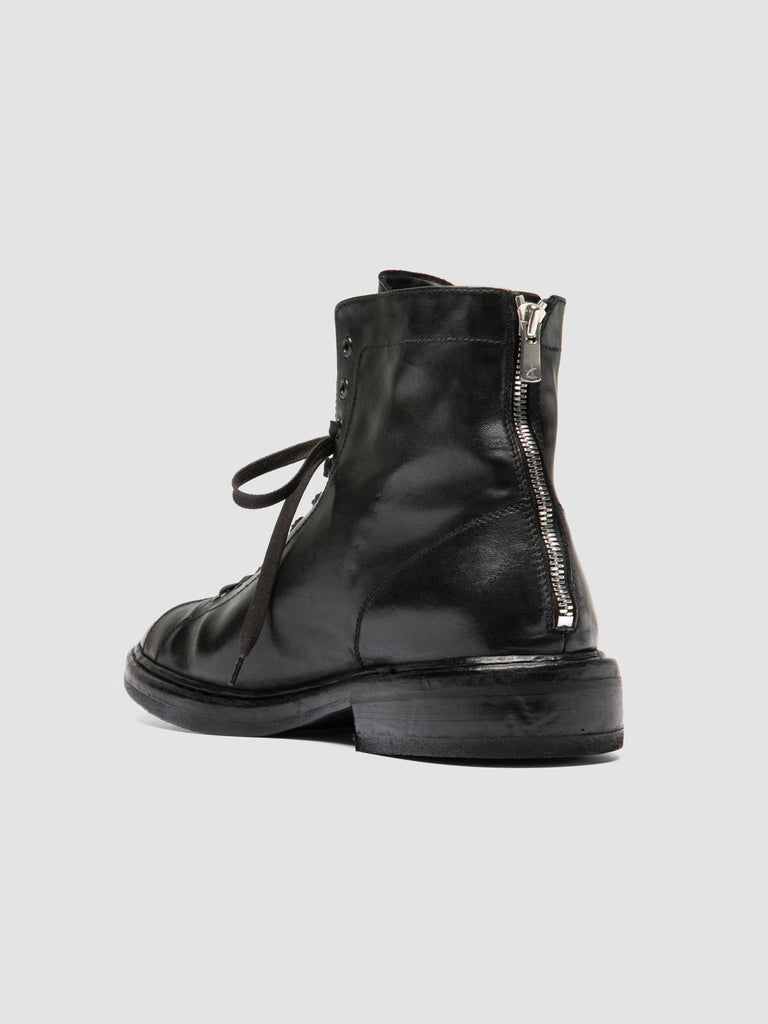 CONCEPT 001 - Black Leather Zip Boots