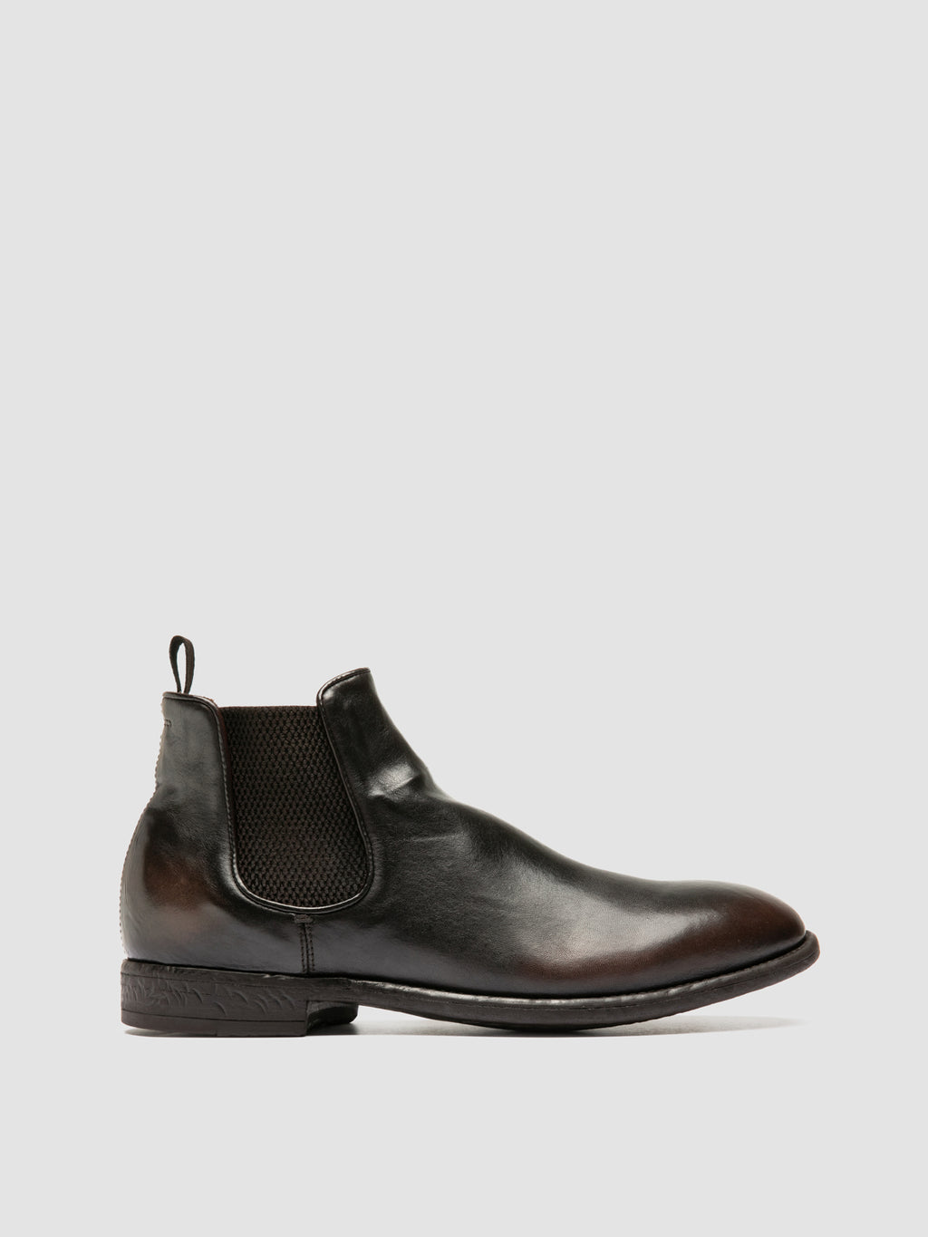 EMORY 012 - Braune Chelsea-Stiefel aus Leder - image 1,side view