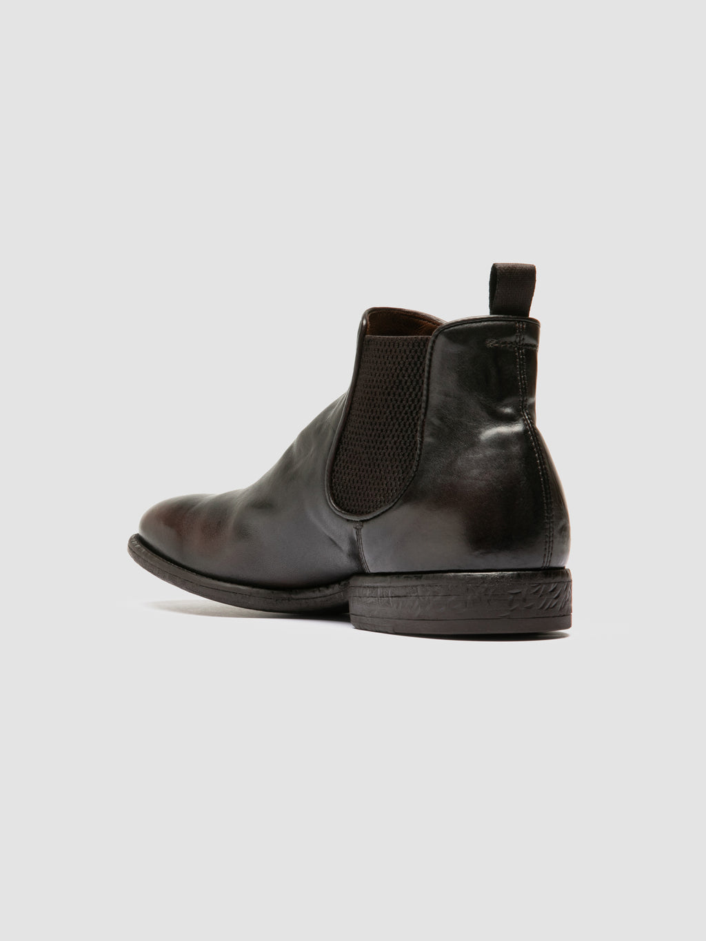 EMORY 012 - Braune Chelsea-Stiefel aus Leder - image 4,side view
