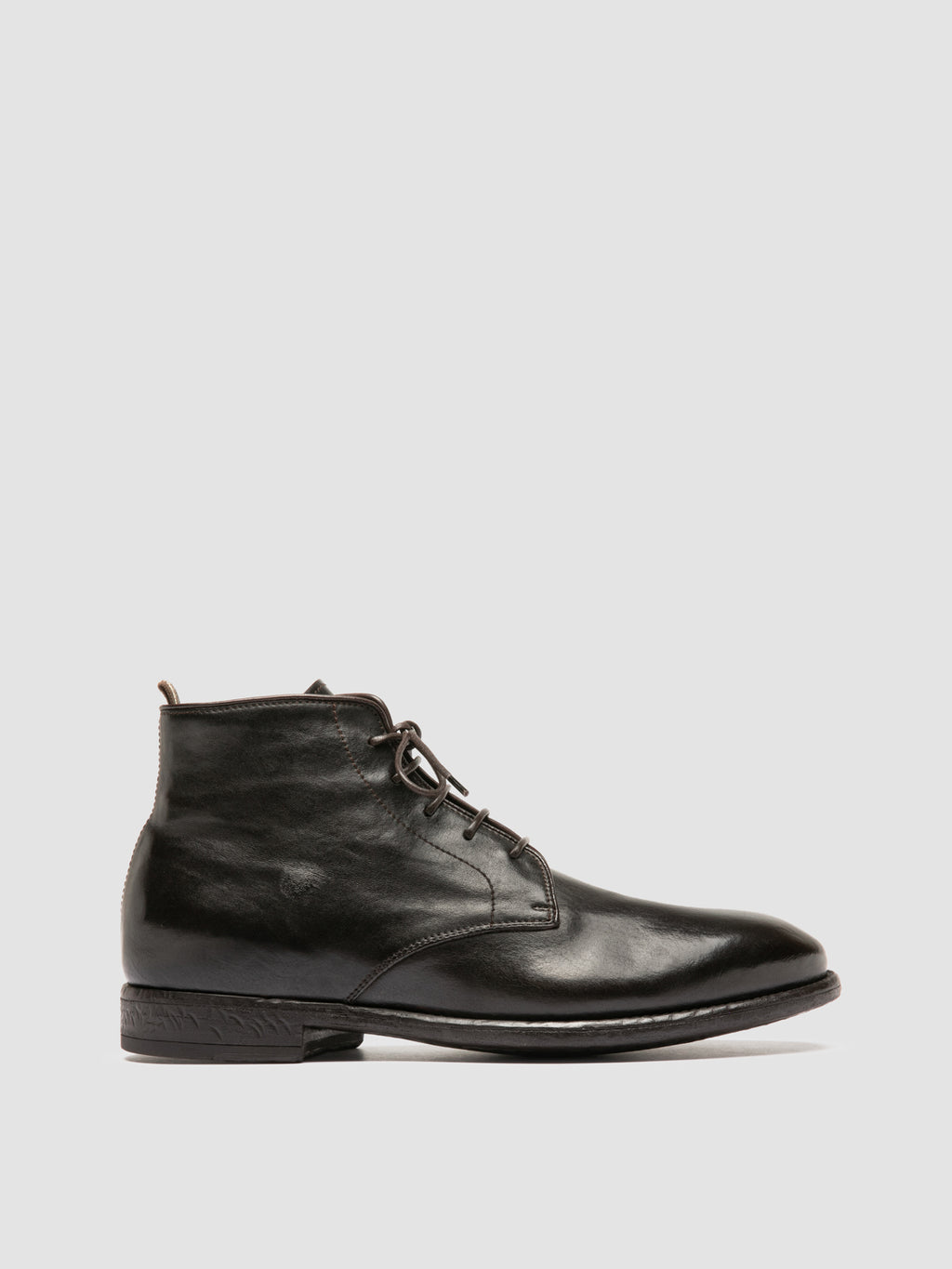 EMORY 023 - Braune Schnürstiefel aus Leder - image 1,side view