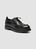 ENGINEER 002 - Black Leather Derby Shoes - thumb image 3,side view