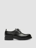 ENGINEER 004 - Black Leather Derby Shoes - thumb image 1,side view