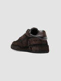 ERASER 001 - Braune Low-Top-Sneaker aus Leder - thumb image 4,side view