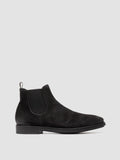 ERGOSUM 003 - Black Suede Chelsea Boots - thumb image 1,side view