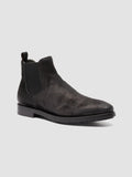 ERGOSUM 003 - Black Suede Chelsea Boots - thumb image 3,side view