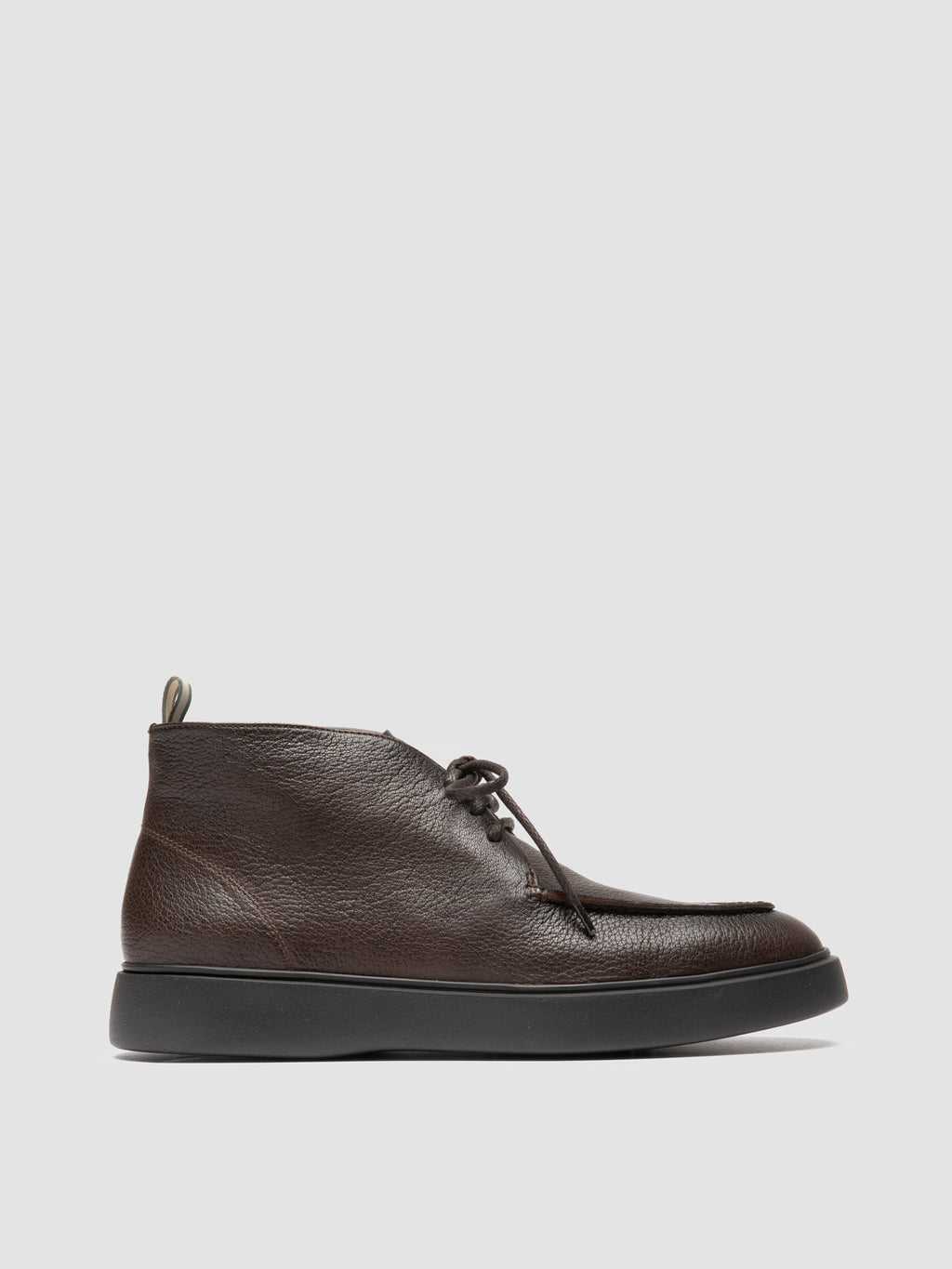 FRAME 002 - Brown Leather Chukka Boots - image 1,side view
