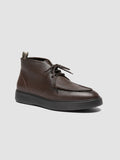FRAME 002 - Brown Leather Chukka Boots - thumb image 3,side view