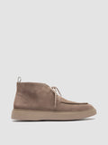 FRAME 002 - Taupe Suede Chukka Boots - thumb image 1,side view