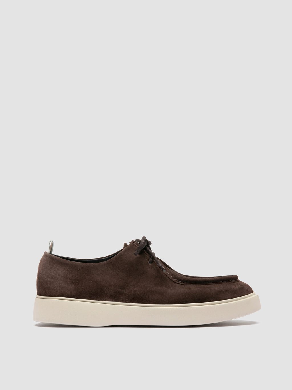 FRAME 011 - Brown Suede Derby Shoes - image 1,side view