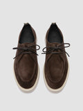 FRAME 011 - Brown Suede Derby Shoes - thumb image 2,side view