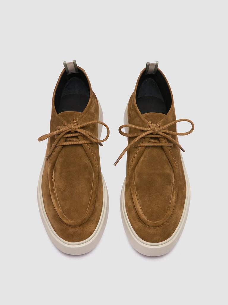 FRAME 012 - Brown Suede Chukka Boots-hover