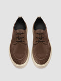 FRAME 019 - Braune Derby-Schuhe aus Wildleder - thumb image 2,side view