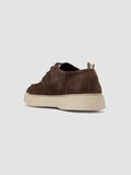 FRAME 019 - Braune Derby-Schuhe aus Wildleder - thumb image 4,side view