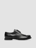 GEMSTONE 002 - Schwarze Derbyschuhe aus Leder - thumb image 1,side view