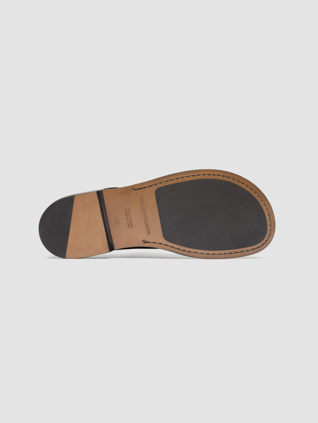 GEMSTONE 002 - Schwarze Derbyschuhe aus Leder - image 5,side view